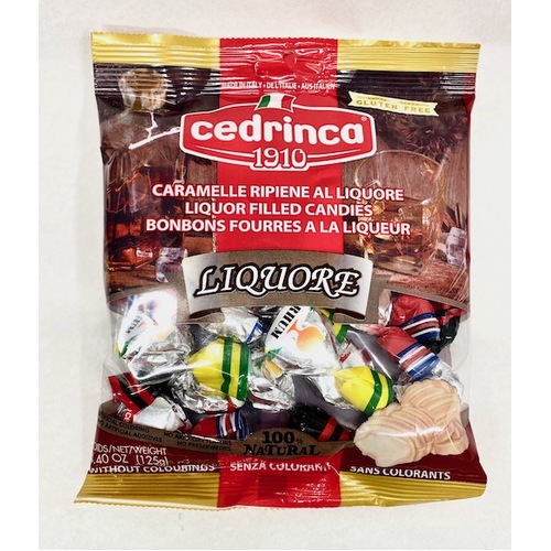 Cedrinca Candy Liqueur Filled Assorted 125g