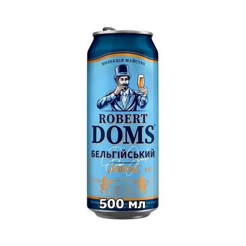 Lviv Robert Doms Belgian Beer Can 500ml