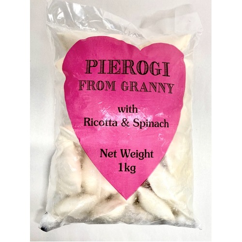 From Granny Vareniki Ricotta & Spinach 1kg