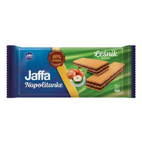Jaffa Wafers w/Hazelnut 187g / Napolitanke Lesnik