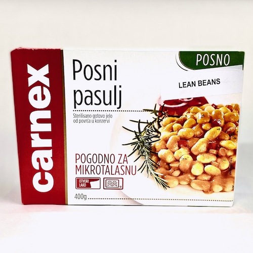Carnex Lean Beans 400g / Posni Pasulj