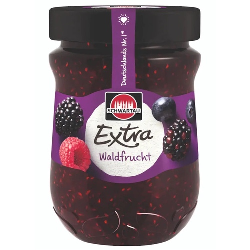 Schwartau Preserve Extra Forest Fruits 340g / Waldfrucht