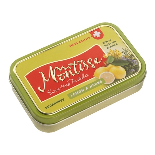 Montisse Pastilles Swiss Herb Lemon & Herbs 50g / Sugar Free