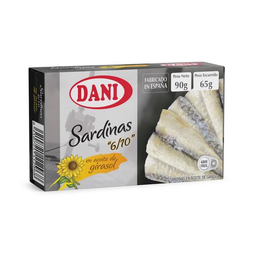 Dani Baby Sardines in Sunflower Oil 90g