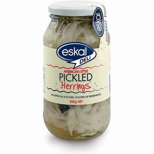 Eskal Deli American Style Pickled Herrings 500g