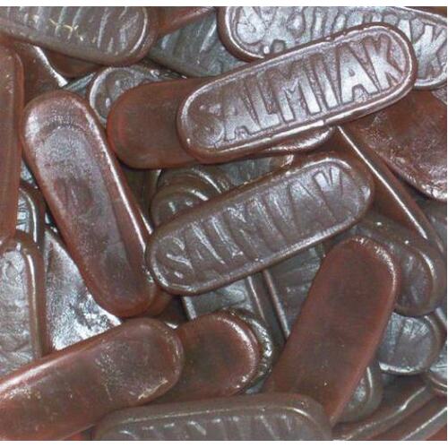 Matthijs Dutch Licorice Salmiak Slabs Loose 250g / Salmiak Repen