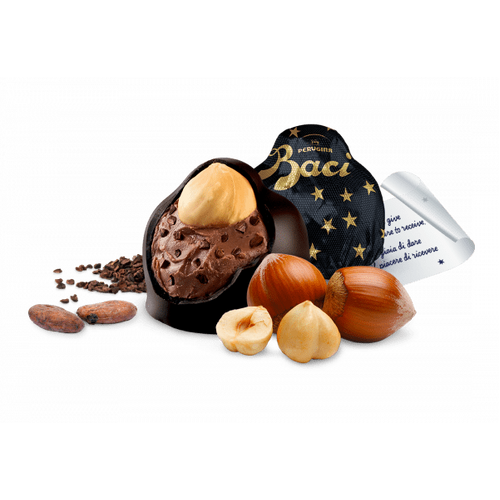 Perugina Baci Chocolates Extra Dark 70% Loose 100g