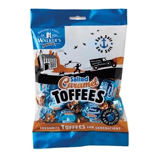 Walker’s Nonsuch Toffees Salted Caramel 150g