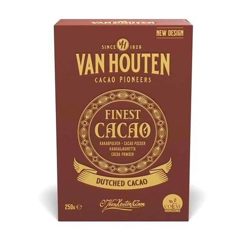Van Houten Finest Cacao Powder Unsweetened 250g / Dutched Cacao