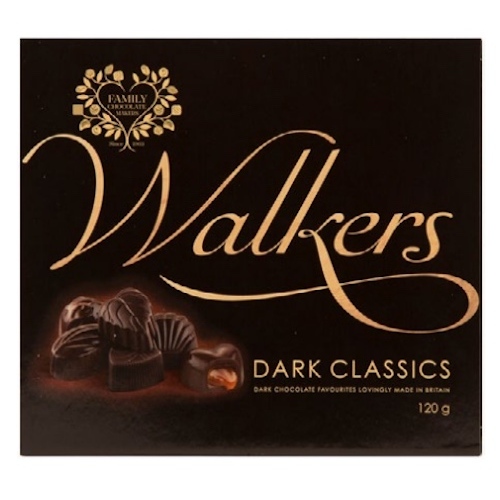 Walkers Chocolates Dark Classics Gift Box120g