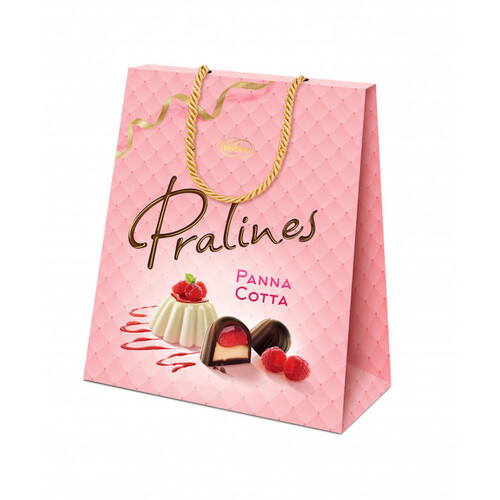 Vobro Chocolate Pralines Panna Cotta & Raspberry Bag 200g