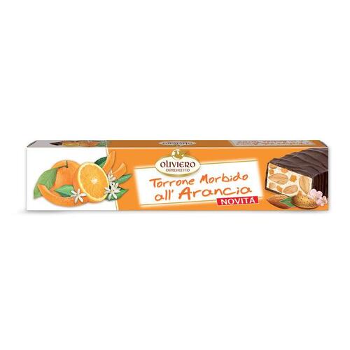 Oliviero Torrone Soft Orange & Chocolate 150g / Torrone Morbido all’Arancia