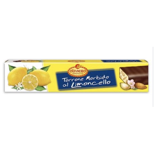 Oliviero Torrone Soft Lemon & Chocolate 150g / Torrone Morbido al Gusto Limoncello