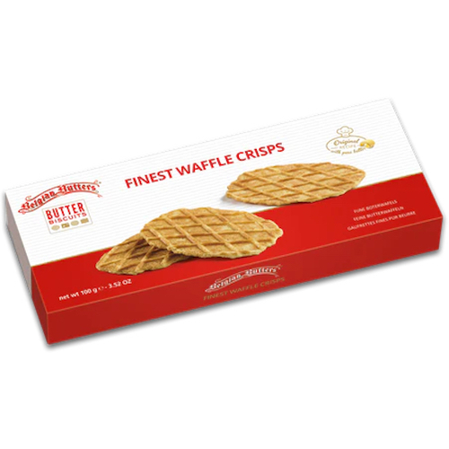 Belgian Butters Waffle Crisps Finest 100g