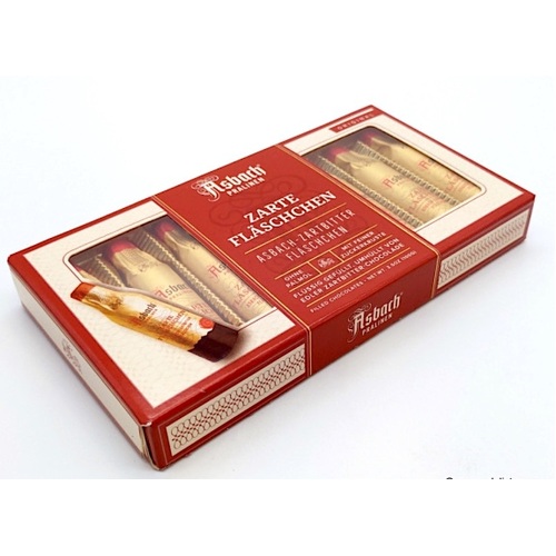 Asbach Chocolate Bottles w/Asbach Brandy Gift Box 100g