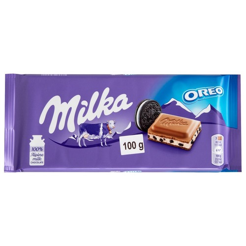 Milka Chocolate Bar Milk Oreo 100g