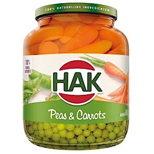 Hak Peas & Carrots 680g
