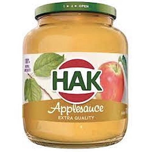 Hak Applesauce Extra Quality 335g / Appelmoes