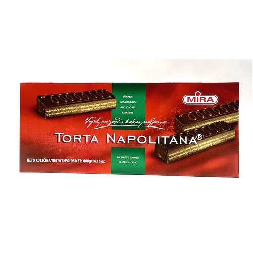 Mira Wafers in Cocoa Coating 400g / Torta Napolitana