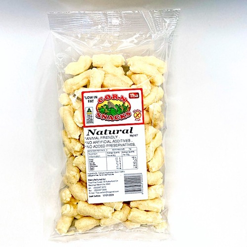 Tisa Corn Snacks Natural 30g