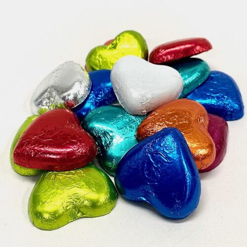 Pink Lady Designer Chocolate Hearts Each 10g