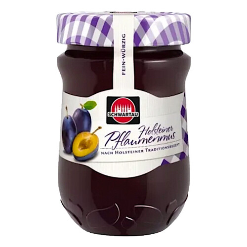 Schwartau Preserve Extra Plum Butter Jar 330g / Holsteiner Pflaumenmus