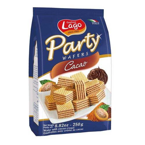 Lago Wafers Cocoa 250g / Cacao