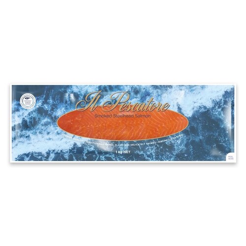 IL Pescatore Steelhead Smoked Salmon 1kg