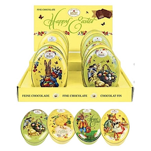Heidel Chocolates Easter Nostalgia Little Round Tin 32g