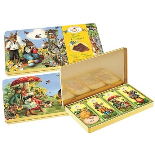 Heidel Chocolates Easter Nostalgia Fancy Box Tin 120g