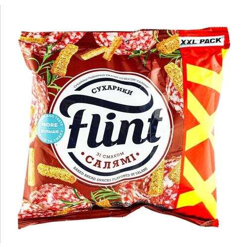 Flint Rye Croutons Salami Taste 150g