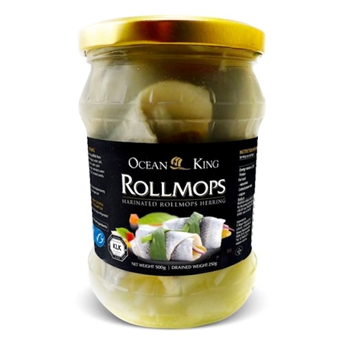 Ocean King Herring Marinated Rollmops 500g