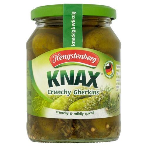 Hengstenberg Knax Gherkins Crunchy 670g