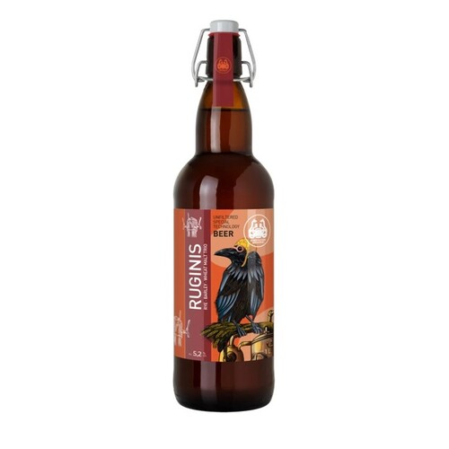 Aukstaitijos Brauorai Beer Pale Ruginis 1L