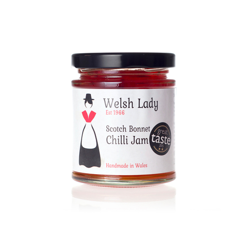 Welsh Lady Jam Scotch Bonnet Chilli 227g
