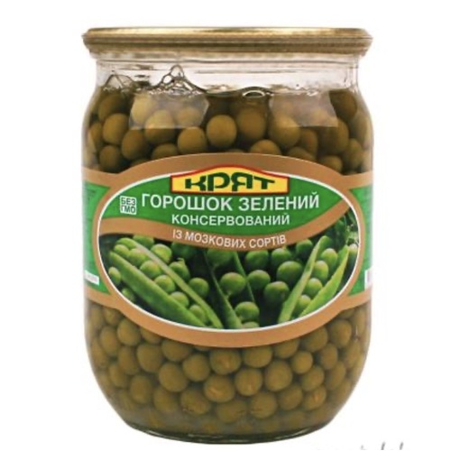 Kryat Green Peas Jar 510g 