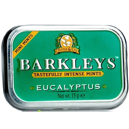 Tuttle & Co Barkleys Intense Mints Mini Eucalyptus 15g