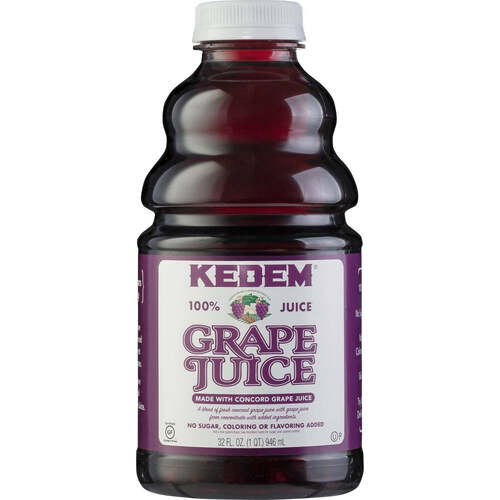Kedem Juice Concord Grape 946ml / 100% Natural