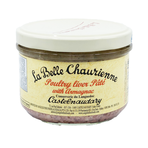 La Belle Chaurienne Poultry Liver Pate With Armagnac 180g 