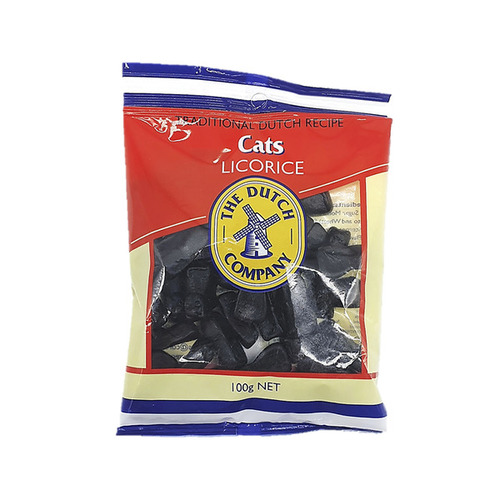 The Dutch Company Licorice Cats 100g