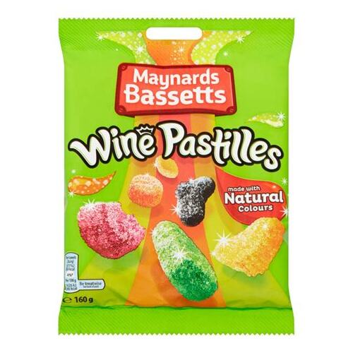 Maynards Bassetts Wine Pastilles 160g