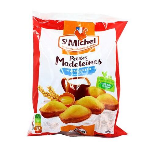 St.Michel Mini Madeleines Family Pack 500g / Petites Medeleines La Vraie Recette