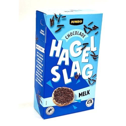 Jumbo Chocolate Sprinkles Milk 600g / Hagel Slag Melk