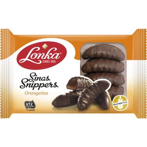 Lonka Orange Snippers 244g / Sinas Snippers Orrangettes