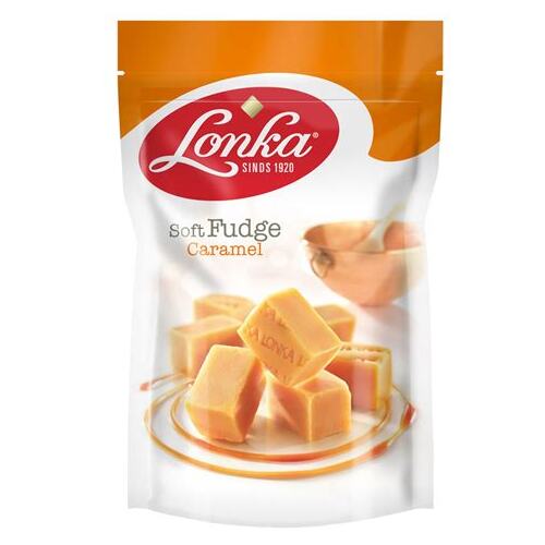 Lonka Soft Fudge Caramel Bag 220g 