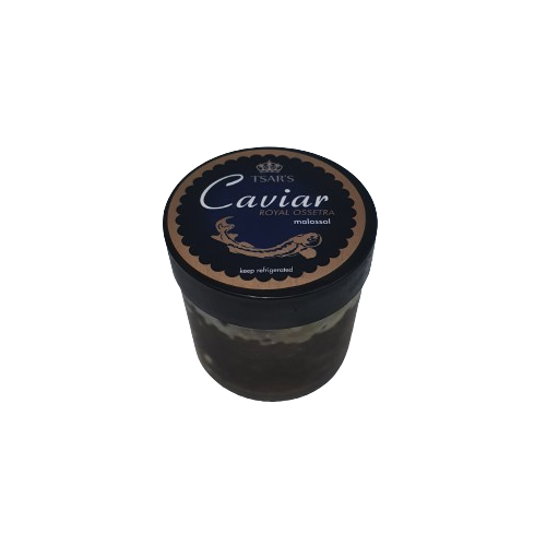 Tsar’s Royal Ossetra Sturgeon Black Caviar 60g