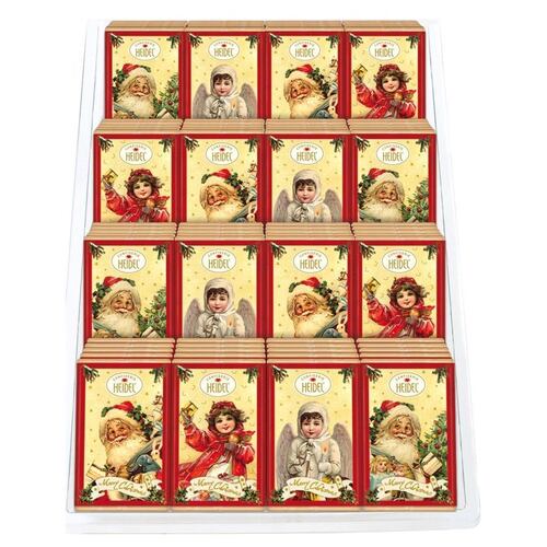 Heidel Milk Chocolate Mini Bar 10g / Christmas Nostalgia