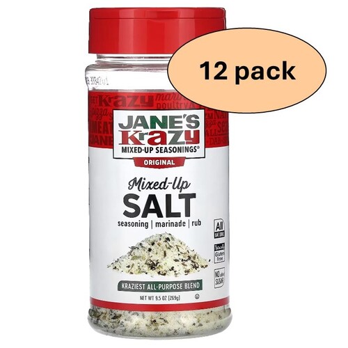 Jane's Krazy Original Mixed-Up Salt & Seasoning 269g / Pack of 12