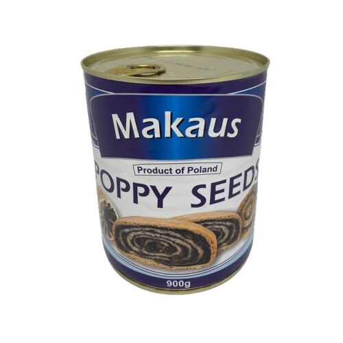 Makaus Poppy Seed Filling Tin 900g