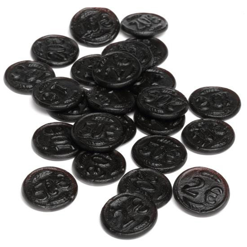 K&H Dutch Licorice Coin Muntendrop